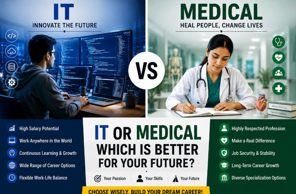 IT or Medical Which Is Better
