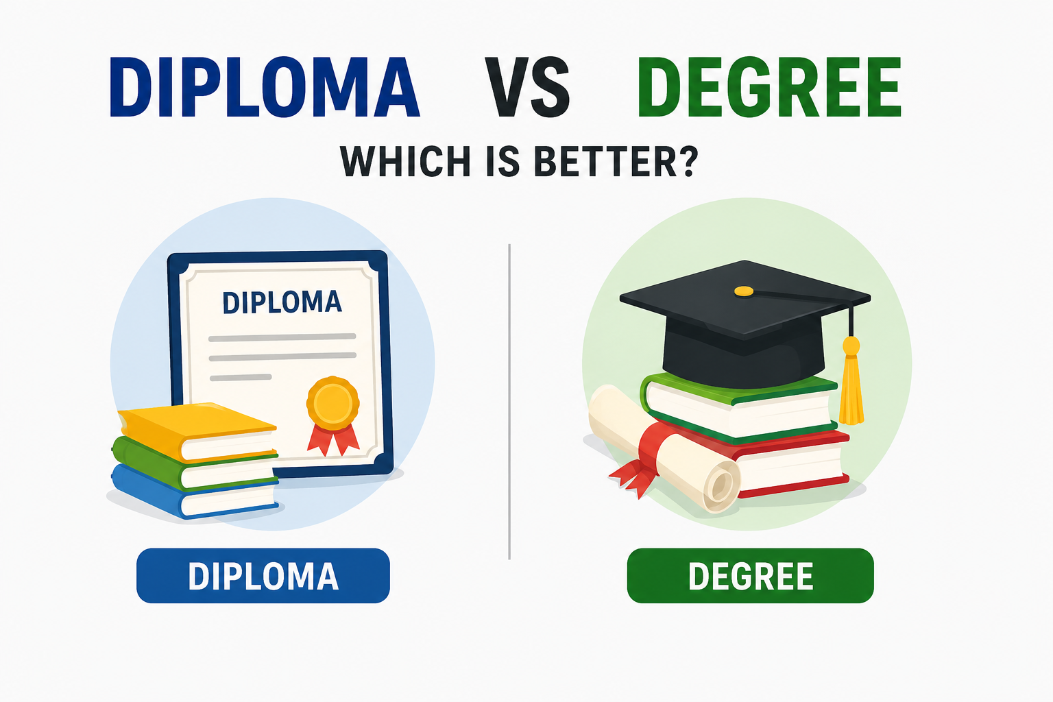 Diploma vs Degree: Which Is Better?